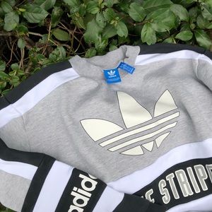 Adidas Original Three Stripes Sweatshirt